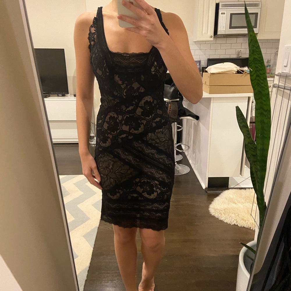 Nicole Miller Lace Dress